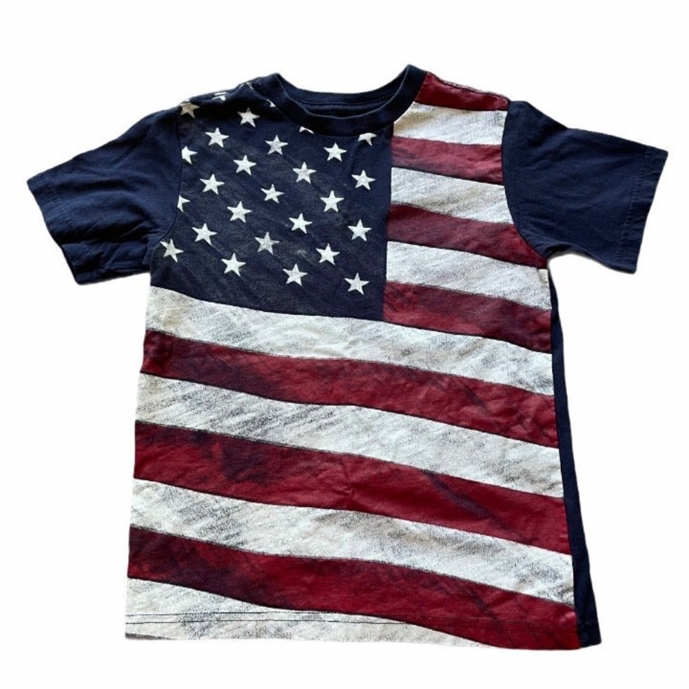 Children’s place boys American Flag shirt sleeve t-shirt